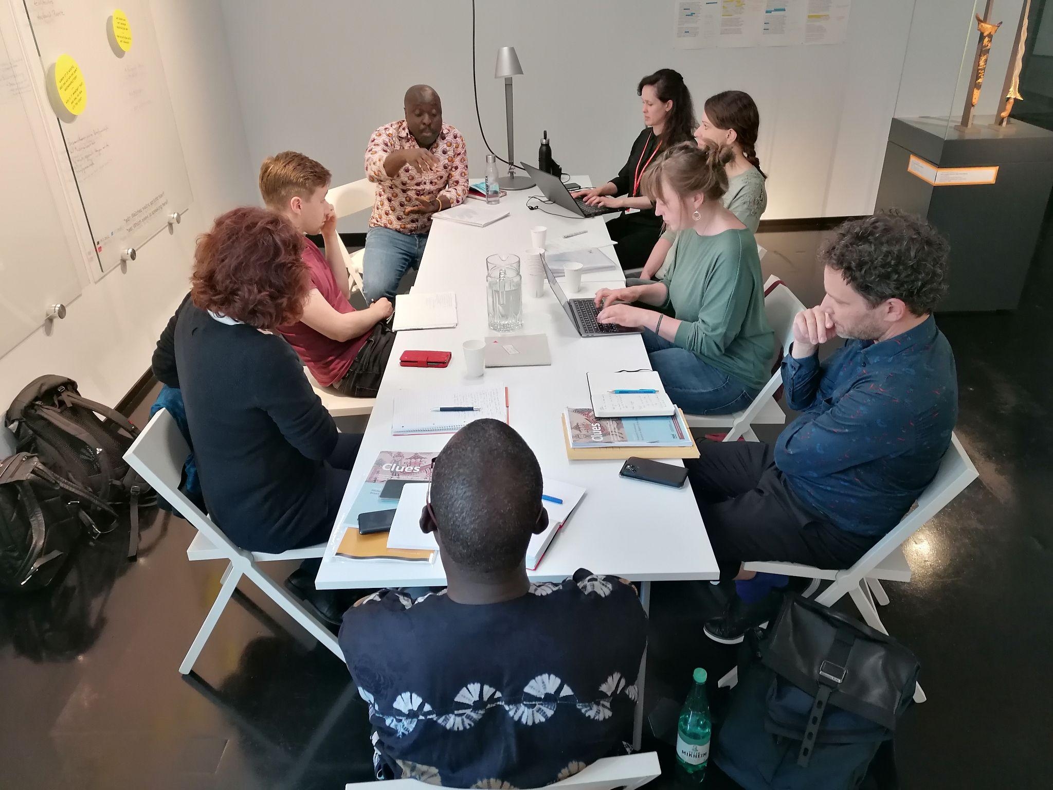 Project Team Meeting at GRASSI Museum