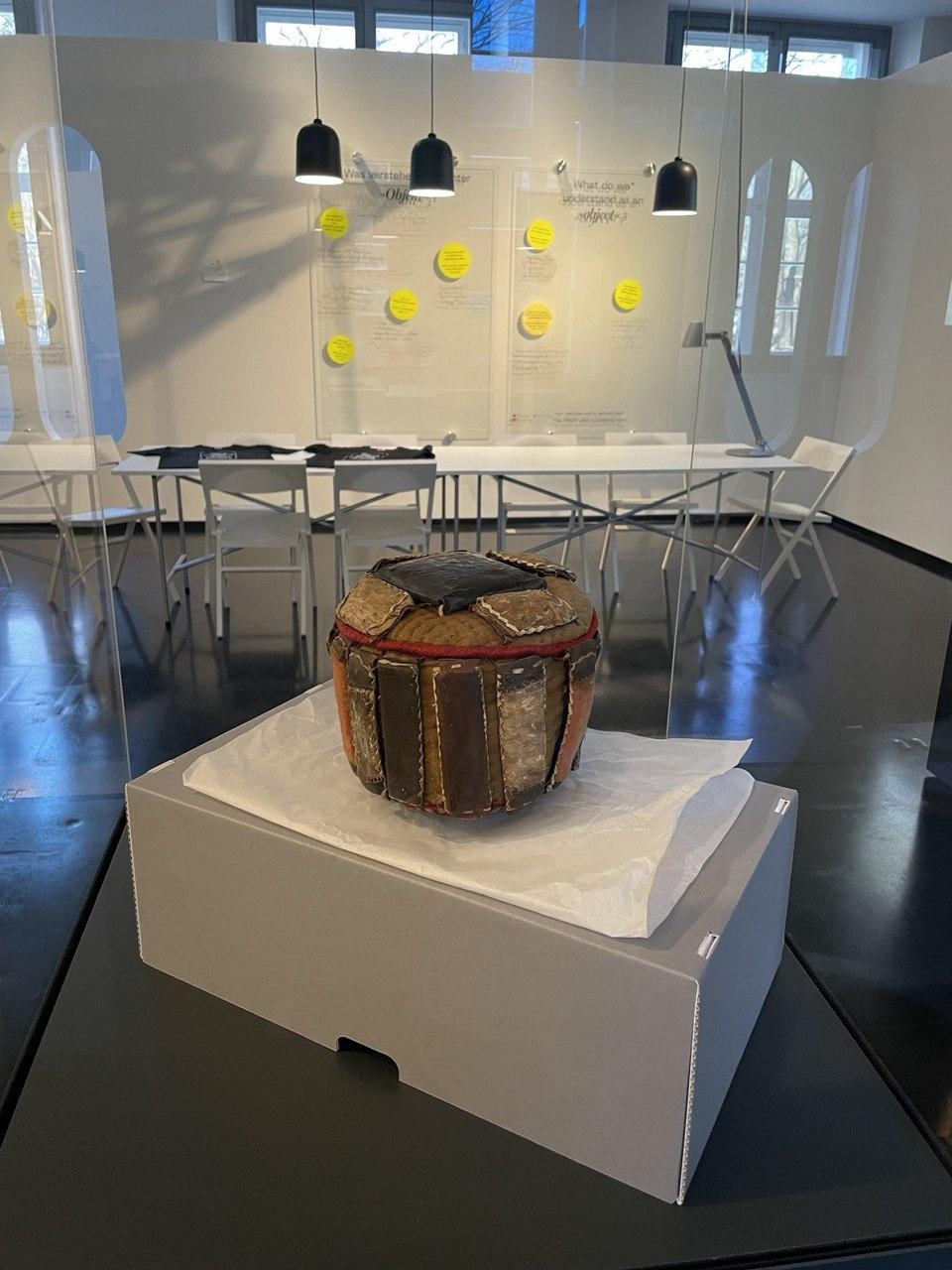 The Gboɣno Zipligu exhibited in the Prep Room - Cultural heritage